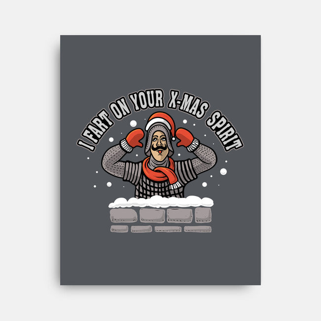 Knight Christmas Spirit-None-Stretched-Canvas-erion_designs