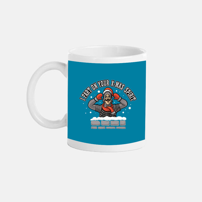 Knight Christmas Spirit-None-Mug-Drinkware-erion_designs