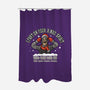 Knight Christmas Spirit-None-Polyester-Shower Curtain-erion_designs