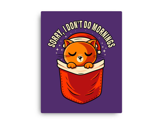 I Don’t Do Mornings