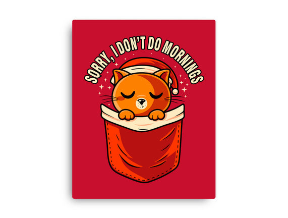 I Don’t Do Mornings