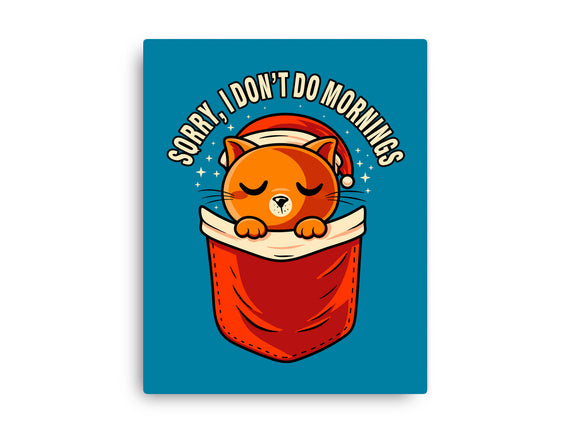 I Don’t Do Mornings