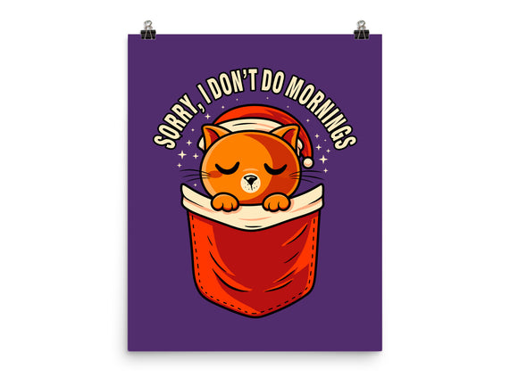 I Don’t Do Mornings