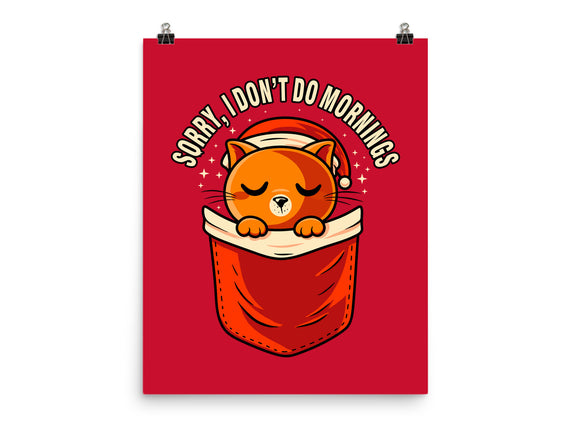 I Don’t Do Mornings