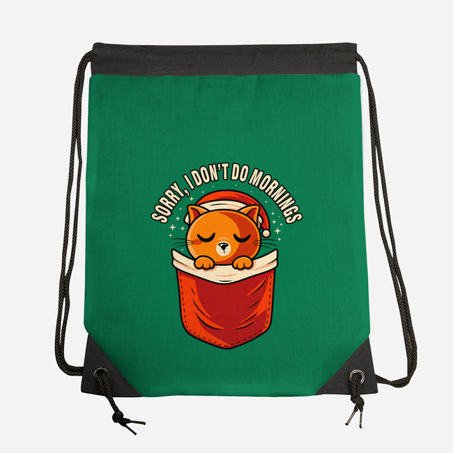 I Don’t Do Mornings-None-Drawstring-Bag-erion_designs