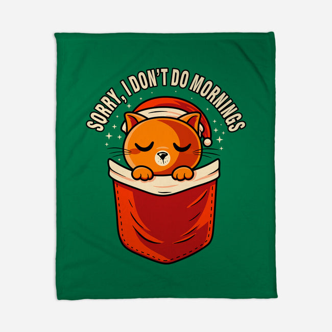 I Don’t Do Mornings-None-Fleece-Blanket-erion_designs