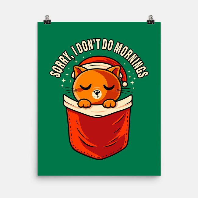 I Don’t Do Mornings-None-Matte-Poster-erion_designs
