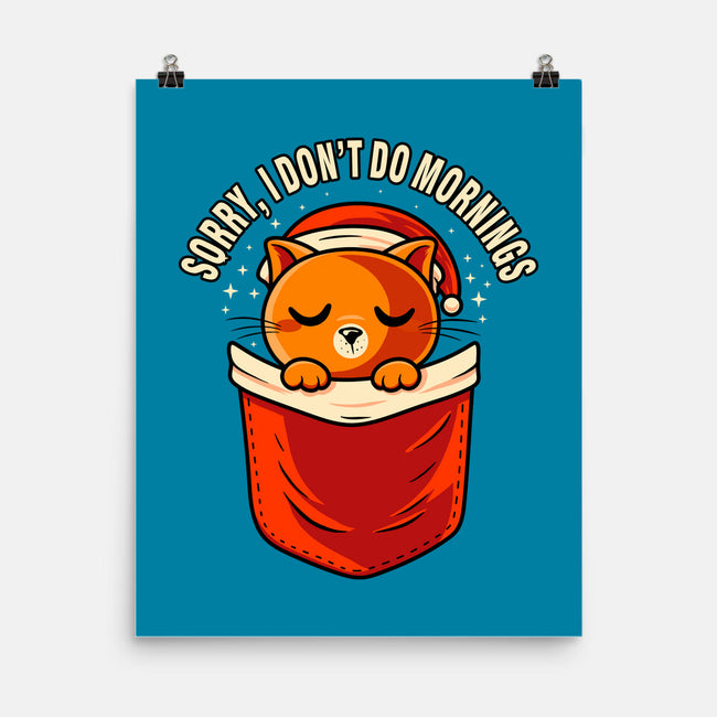 I Don’t Do Mornings-None-Matte-Poster-erion_designs