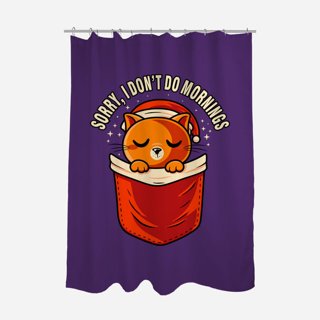 I Don’t Do Mornings-None-Polyester-Shower Curtain-erion_designs