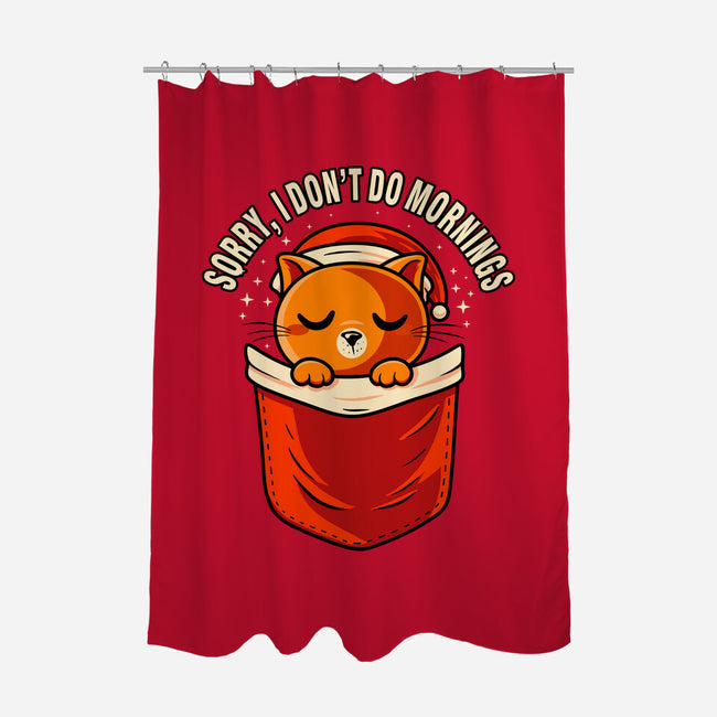 I Don’t Do Mornings-None-Polyester-Shower Curtain-erion_designs