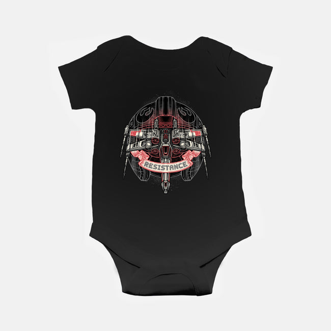 The Spark Of Rebellion-Baby-Basic-Onesie-glitchygorilla