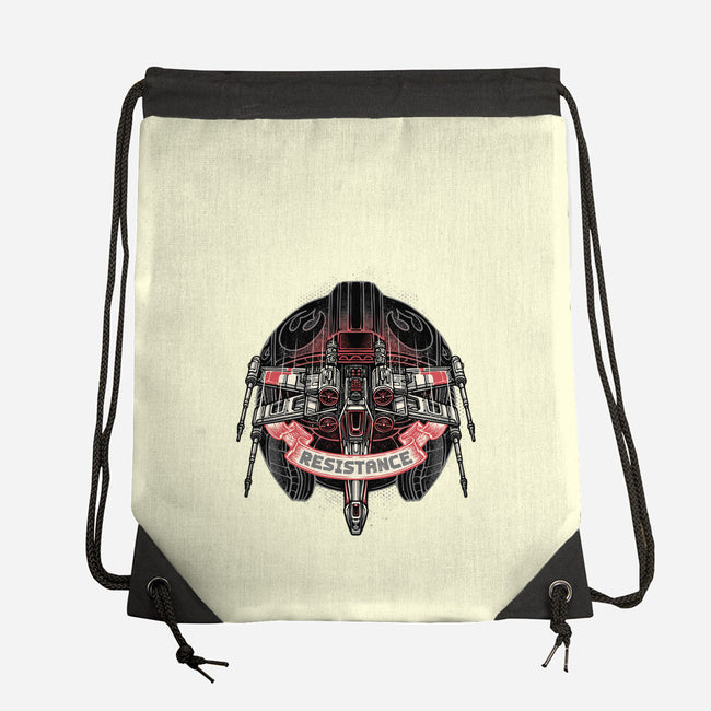 The Spark Of Rebellion-None-Drawstring-Bag-glitchygorilla