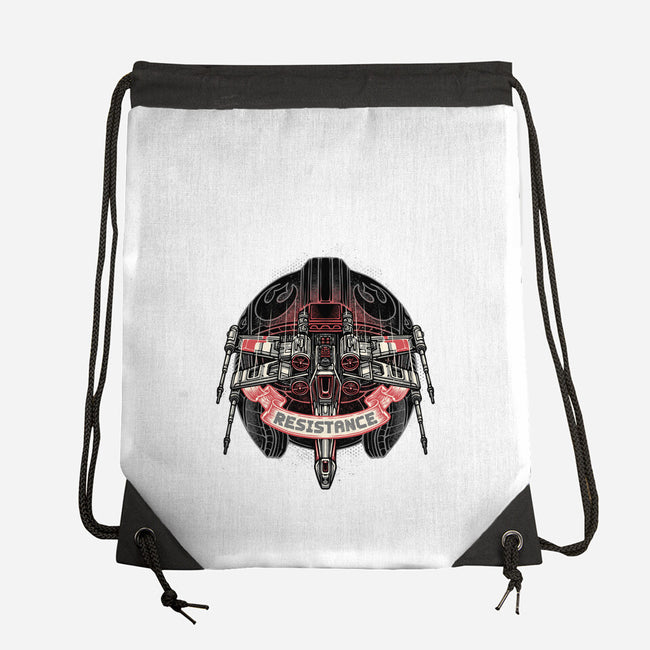 The Spark Of Rebellion-None-Drawstring-Bag-glitchygorilla