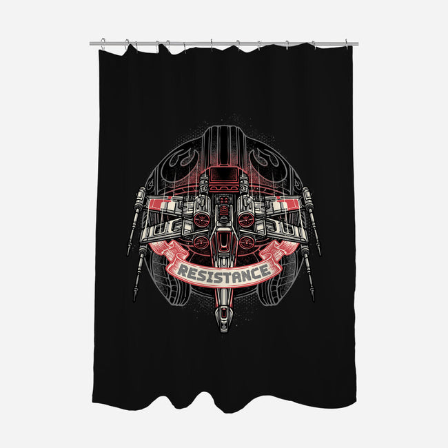 The Spark Of Rebellion-None-Polyester-Shower Curtain-glitchygorilla
