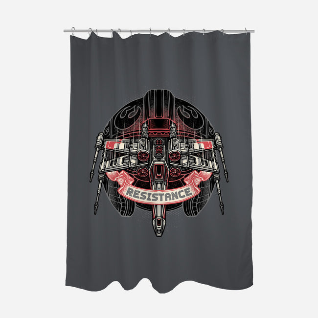 The Spark Of Rebellion-None-Polyester-Shower Curtain-glitchygorilla