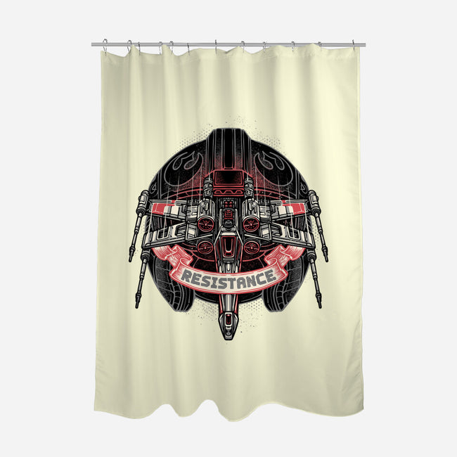 The Spark Of Rebellion-None-Polyester-Shower Curtain-glitchygorilla