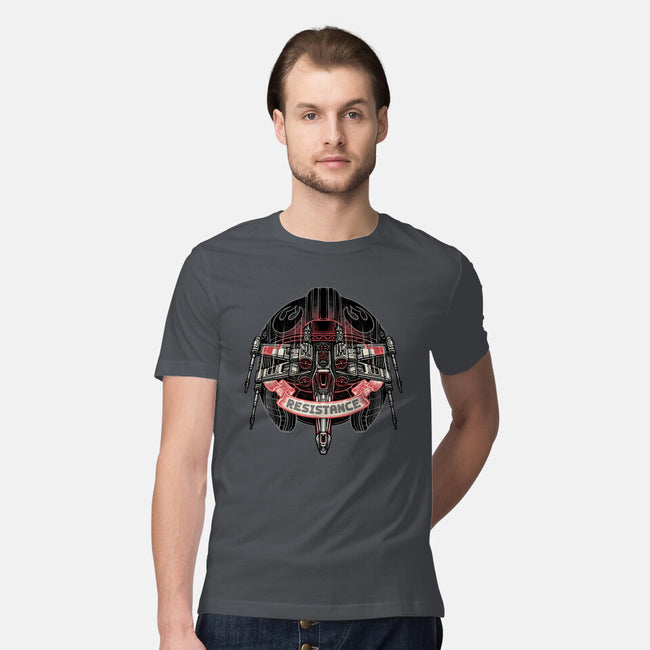 The Spark Of Rebellion-Mens-Premium-Tee-glitchygorilla