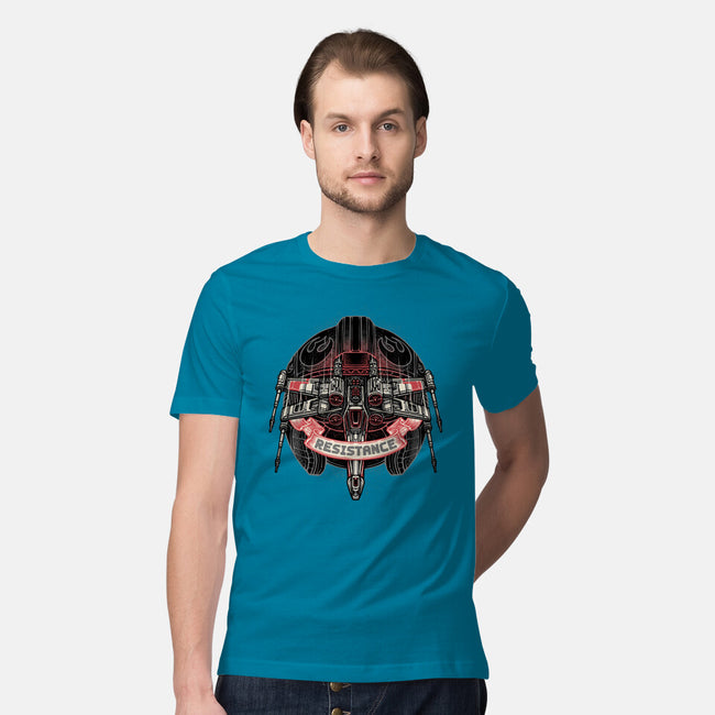 The Spark Of Rebellion-Mens-Premium-Tee-glitchygorilla