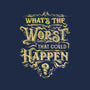 What Could Happen-Womens-V-Neck-Tee-kg07
