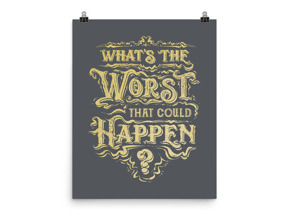 What Could Happen