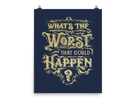 What Could Happen