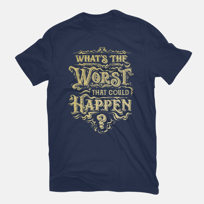 What Could Happen-Womens-Fitted-Tee-kg07