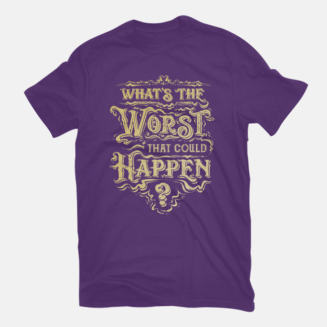 What Could Happen-Womens-Fitted-Tee-kg07