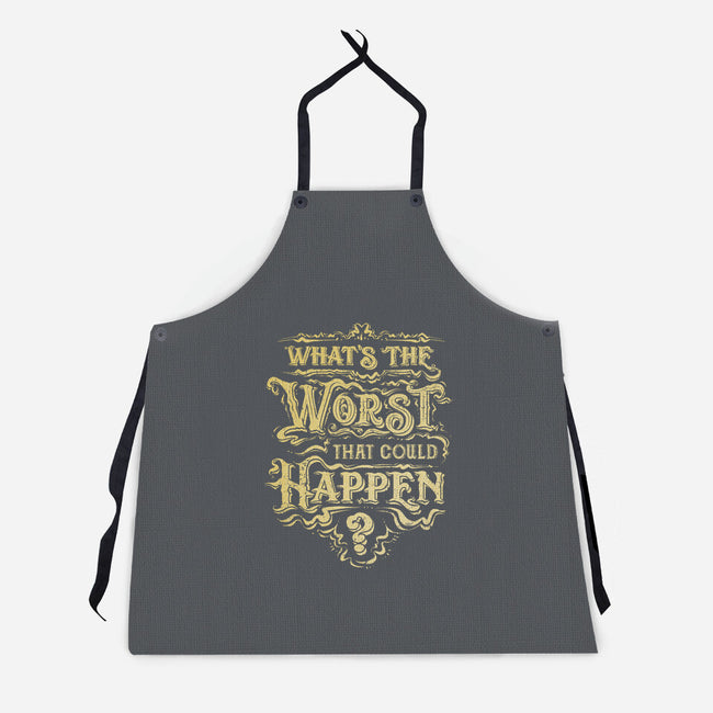 What Could Happen-Unisex-Kitchen-Apron-kg07