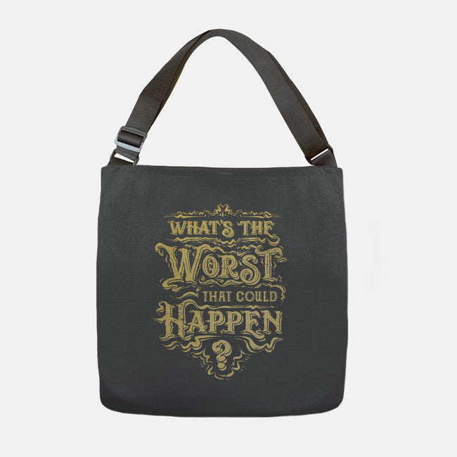 What Could Happen-None-Adjustable Tote-Bag-kg07