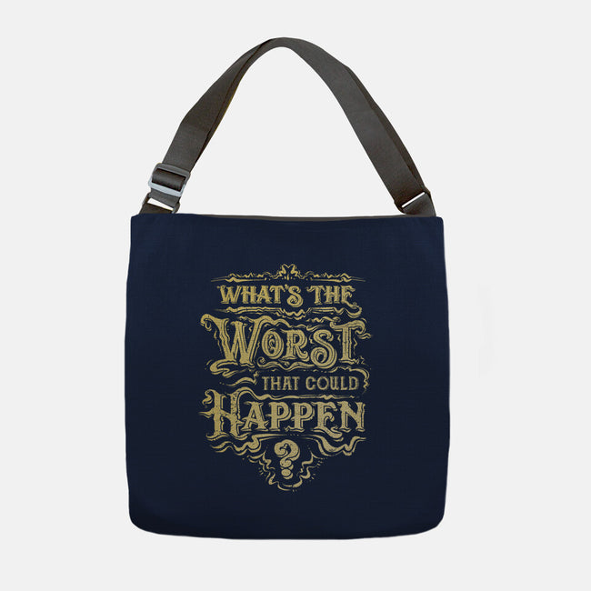 What Could Happen-None-Adjustable Tote-Bag-kg07