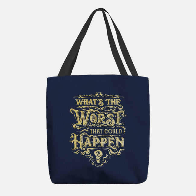 What Could Happen-None-Basic Tote-Bag-kg07