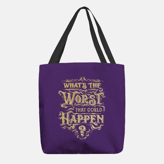 What Could Happen-None-Basic Tote-Bag-kg07