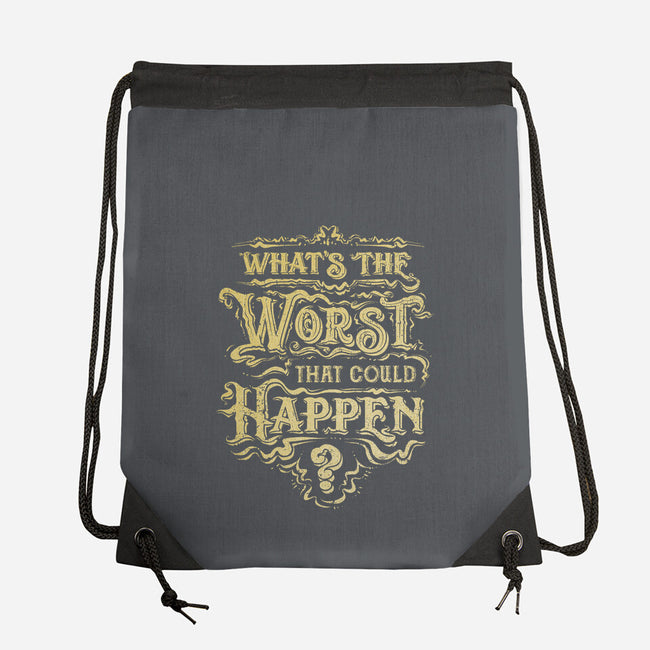 What Could Happen-None-Drawstring-Bag-kg07