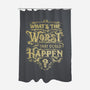 What Could Happen-None-Polyester-Shower Curtain-kg07