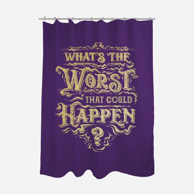 What Could Happen-None-Polyester-Shower Curtain-kg07
