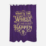 What Could Happen-None-Polyester-Shower Curtain-kg07