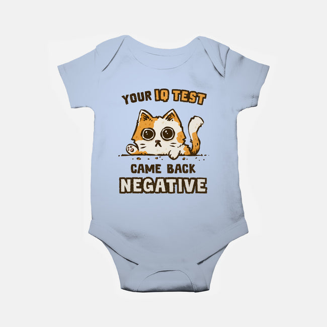 IQ Test Results-Baby-Basic-Onesie-kg07