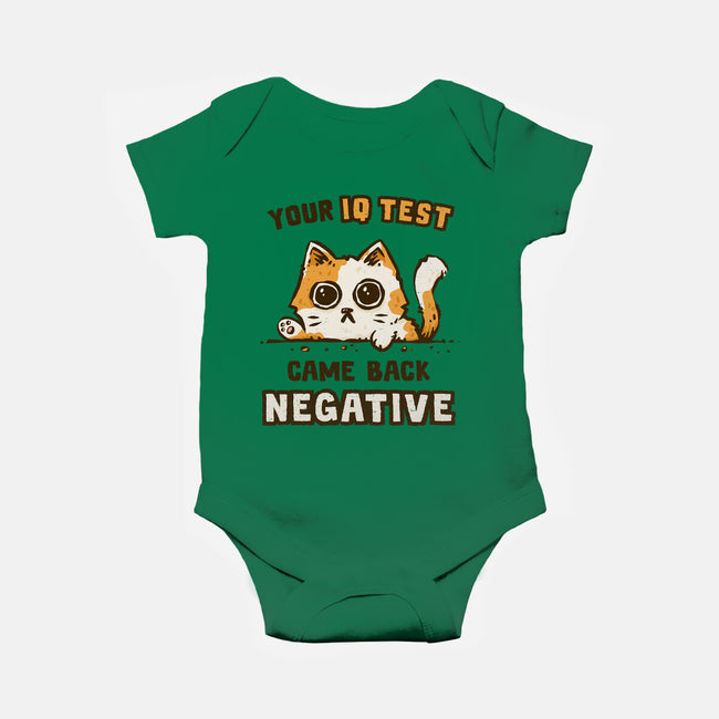 IQ Test Results-Baby-Basic-Onesie-kg07