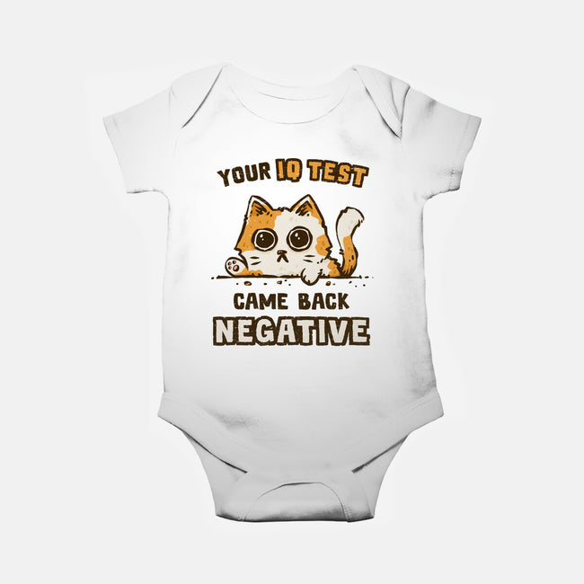 IQ Test Results-Baby-Basic-Onesie-kg07