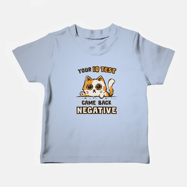 IQ Test Results-Baby-Basic-Tee-kg07