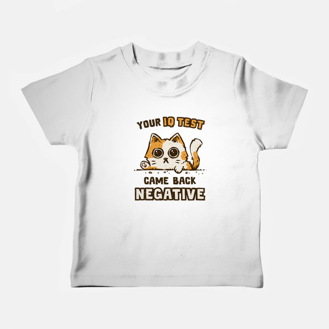 IQ Test Results-Baby-Basic-Tee-kg07