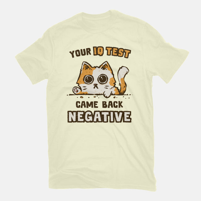 IQ Test Results-Mens-Basic-Tee-kg07