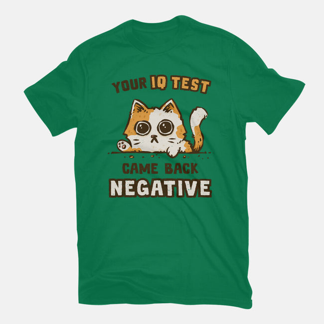 IQ Test Results-Womens-Fitted-Tee-kg07