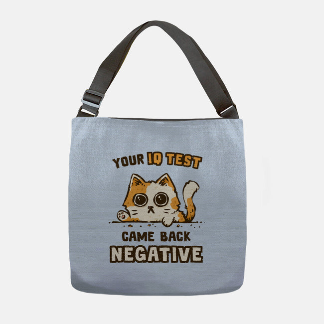 IQ Test Results-None-Adjustable Tote-Bag-kg07
