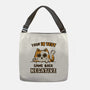 IQ Test Results-None-Adjustable Tote-Bag-kg07