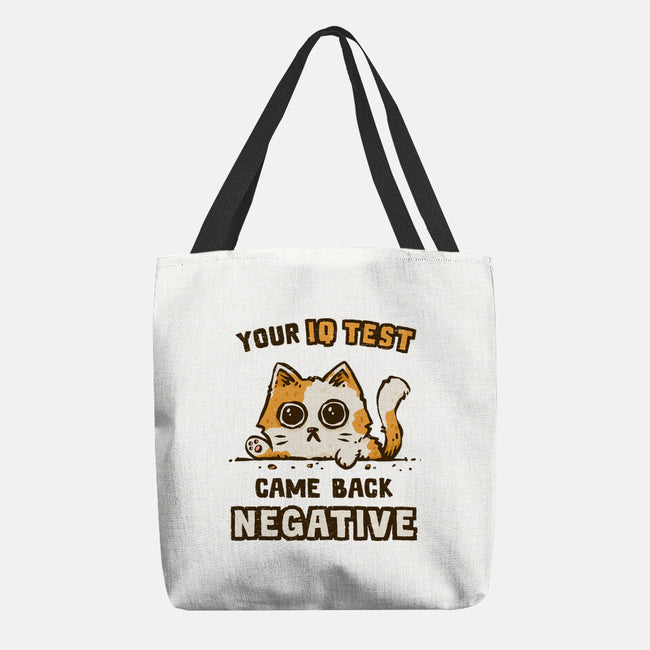 IQ Test Results-None-Basic Tote-Bag-kg07