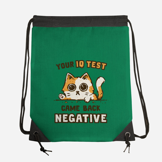 IQ Test Results-None-Drawstring-Bag-kg07
