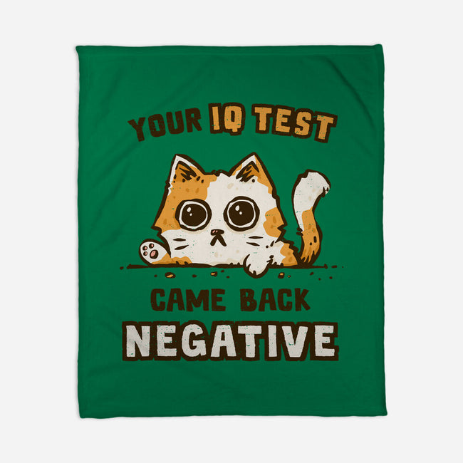 IQ Test Results-None-Fleece-Blanket-kg07