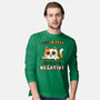 IQ Test Results-Mens-Long Sleeved-Tee-kg07