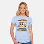 IQ Test Results-Womens-Fitted-Tee-kg07